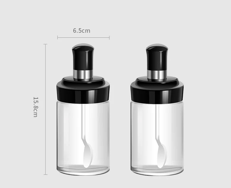 Spice jar airtight seal detail