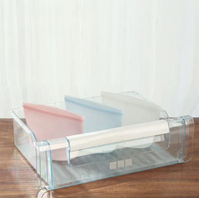 Silicone food bags different sizes